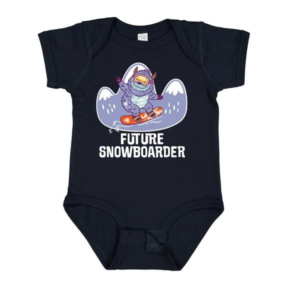 Inktastic Snowboarding Future Snowboarder Boys or Girls Baby Bodysuit