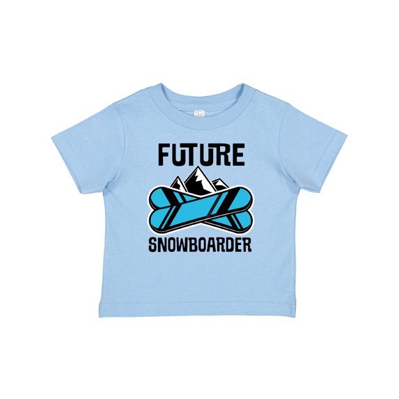 Inktastic Snowboarding Future Snowboarder Boys or Girls Baby T-Shirt