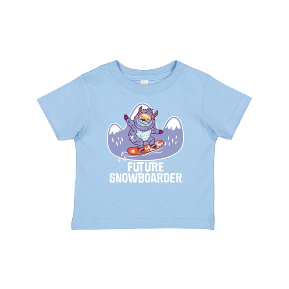 Inktastic Snowboarding Future Snowboarder Boys or Girls Baby T-Shirt