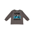 thumbnail image 1 of Inktastic Snowboarding Future Snowboarder Boys or Girls Long Sleeve Toddler T-Shirt, 1 of 5