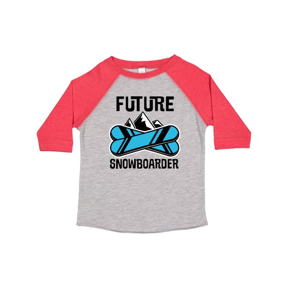 Inktastic Snowboarding Future Snowboarder Boys or Girls Toddler T-Shirt