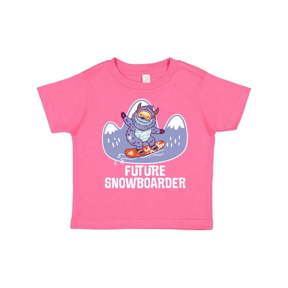 Inktastic Snowboarding Future Snowboarder Boys or Girls Toddler T-Shirt