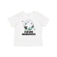 thumbnail image 1 of Inktastic Snowboarding Future Snowboarder Childs Boys or Girls Baby T-Shirt, 1 of 5