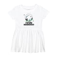 thumbnail image 1 of Inktastic Snowboarding Future Snowboarder Childs Girls Baby Dress, 1 of 5