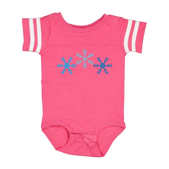 Inktastic Snowflakes Winter Christmas Boys or Girls Baby Bodysuit