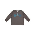 thumbnail image 1 of Inktastic Snowflakes Winter Christmas Boys or Girls Long Sleeve Toddler T-Shirt, 1 of 5