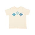 thumbnail image 1 of Inktastic Snowflakes Winter Christmas Boys or Girls Toddler T-Shirt, 1 of 5