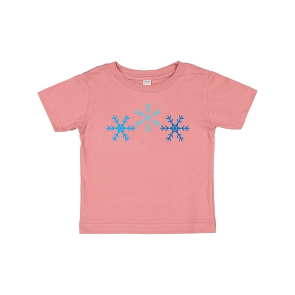 Inktastic Snowflakes Winter Christmas Gift Boys or Girls Baby T-Shirt