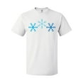 thumbnail image 1 of Inktastic Snowflakes Winter Christmas T-Shirt, 1 of 5