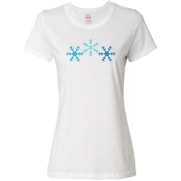 Inktastic Snowflakes Winter Christmas Women's T-Shirt
