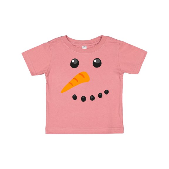 Inktastic Snowman Face Boys or Girls Baby T-Shirt