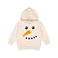thumbnail image 1 of Inktastic Snowman Face Toddler Hoodie, 1 of 4