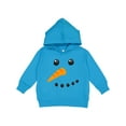 thumbnail image 1 of Inktastic Snowman Face Toddler Hoodie, 1 of 4