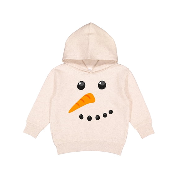Inktastic Snowman Face Toddler Hoodie