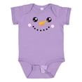 thumbnail image 1 of Inktastic Snowman Head, Snowman Face, Carrot Nose Boys or Girls Baby Bodysuit, 1 of 5