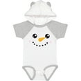 thumbnail image 1 of Inktastic Snowman Head, Snowman Face, Carrot Nose Boys or Girls Baby Bodysuit, 1 of 5