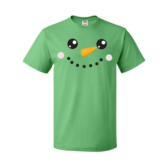 Inktastic Snowman Head, Snowman Face, Carrot Nose T-Shirt