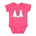 thumbnail image 1 of Inktastic Snowman Stickup with Hairdryer Boys or Girls Baby Bodysuit, 1 of 5