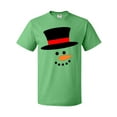 thumbnail image 1 of Inktastic Snowman with Top Hat and Carrot Nose T-Shirt, 1 of 5