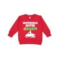 thumbnail image 1 of Inktastic Snowmobile Driver in Training Toddler Sweatshirt, 1 of 4