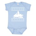 thumbnail image 1 of Inktastic Snowmobile Gift Silhouette Boys or Girls Baby Bodysuit, 1 of 5
