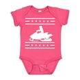 thumbnail image 1 of Inktastic Snowmobile Gift Silhouette Boys or Girls Baby Bodysuit, 1 of 5