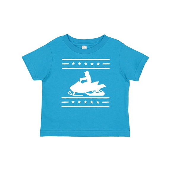 Inktastic Snowmobile Gift Silhouette Boys or Girls Baby T-Shirt