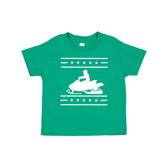 Inktastic Snowmobile Gift Silhouette Boys or Girls Baby T-Shirt