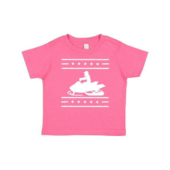 Inktastic Snowmobile Gift Silhouette Boys or Girls Baby T-Shirt
