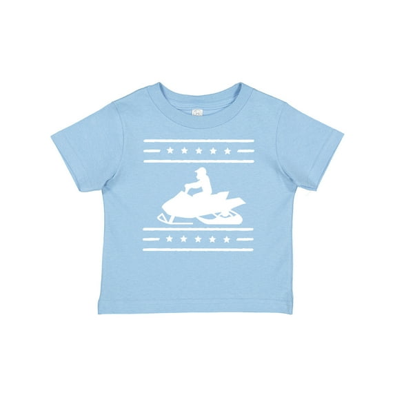 Inktastic Snowmobile Gift Silhouette Boys or Girls Baby T-Shirt