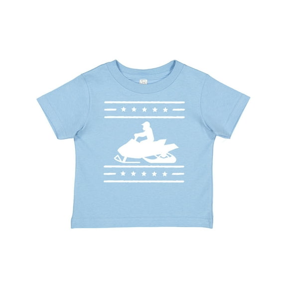 Inktastic Snowmobile Gift Silhouette Boys or Girls Baby T-Shirt