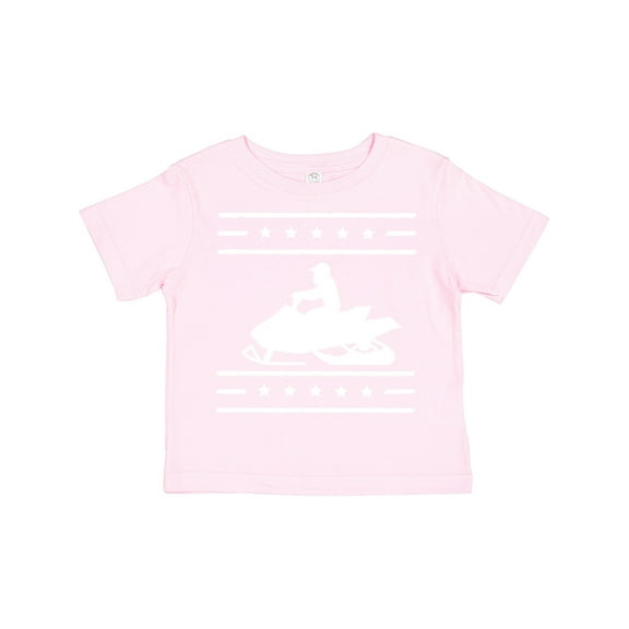 Inktastic Snowmobile Gift Silhouette Boys or Girls Toddler T-Shirt