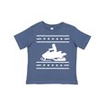 thumbnail image 1 of Inktastic Snowmobile Gift Silhouette Boys or Girls Toddler T-Shirt, 1 of 5