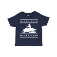 thumbnail image 1 of Inktastic Snowmobile Gift Silhouette Boys or Girls Toddler T-Shirt, 1 of 5