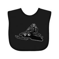 Inktastic Snowmobile Ideas Boys or Girls Baby Bib