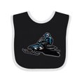 thumbnail image 1 of Inktastic Snowmobile Ideas Boys or Girls Baby Bib, 1 of 4