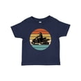 thumbnail image 1 of Inktastic Snowmobile Retro Sunset Boys or Girls Baby T-Shirt, 1 of 5