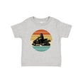 thumbnail image 1 of Inktastic Snowmobile Retro Sunset Boys or Girls Baby T-Shirt, 1 of 5