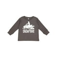 thumbnail image 1 of Inktastic Snowmobile Rider Snowmobiling Boys Long Sleeve Toddler T-Shirt, 1 of 5