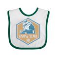 thumbnail image 1 of Inktastic Snowmobile Rider Snowmobiling Gift Boys Baby Bib, 1 of 3