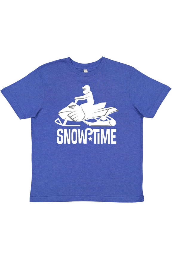 Snowmobile Rider Snowmobiling Youth T-Shirt