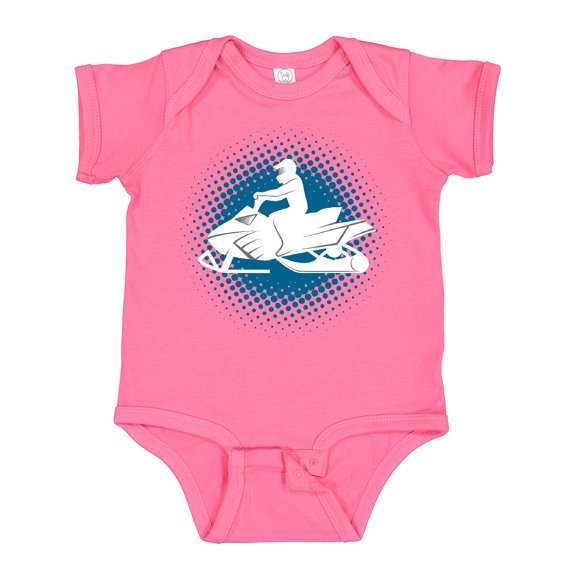 Inktastic Snowmobile Winter Extreme Sports Boys Baby Bodysuit