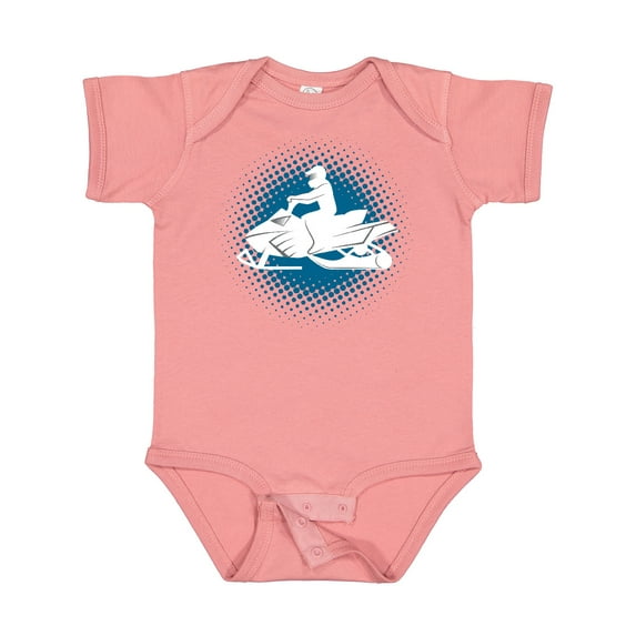 Inktastic Snowmobile Winter Extreme Sports Boys Baby Bodysuit