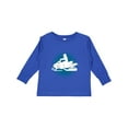 thumbnail image 1 of Inktastic Snowmobile Winter Extreme Sports Boys Long Sleeve Toddler T-Shirt, 1 of 5