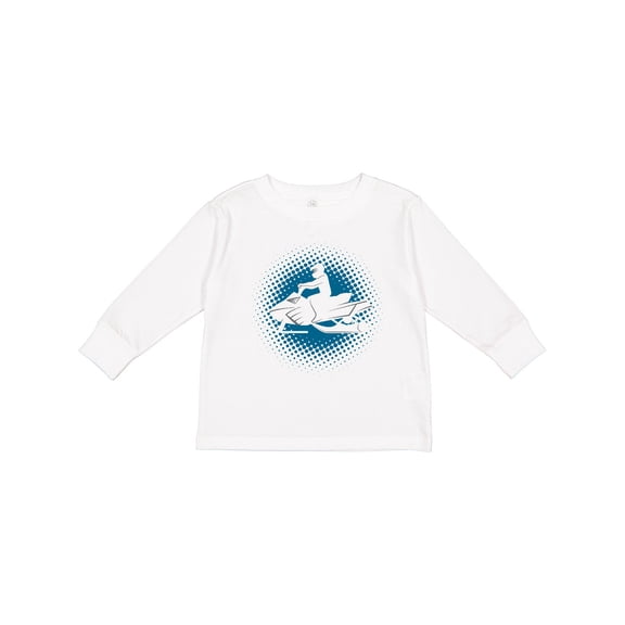Inktastic Snowmobile Winter Extreme Sports Boys Long Sleeve Toddler T-Shirt
