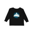 thumbnail image 1 of Inktastic Snowmobile Winter Extreme Sports Boys Long Sleeve Toddler T-Shirt, 1 of 5