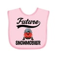 thumbnail image 1 of Inktastic Snowmobiling Future Snowmobiler Boys or Girls Baby Bib, 1 of 4