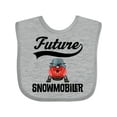 thumbnail image 1 of Inktastic Snowmobiling Future Snowmobiler Boys or Girls Baby Bib, 1 of 4