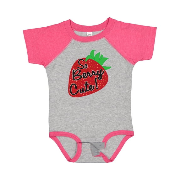 Inktastic So Berry Cute Boys or Girls Baby Bodysuit