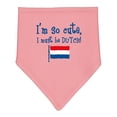 thumbnail image 1 of Inktastic So Cute Dutch Baby Bandana Bib, 1 of 4